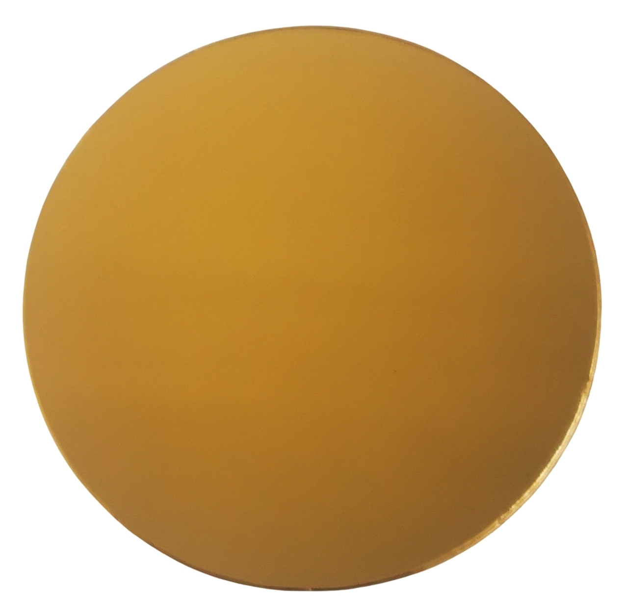 Pleksi Yuvarlak Parça 5.5 cm Altın